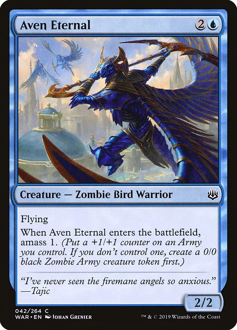 Aven Eternal (42) (Foil) - War of the Spark