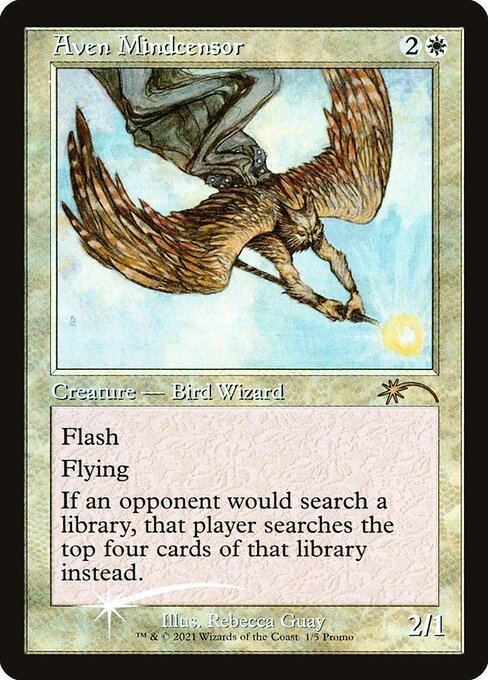 Aven Mindcensor (1) (Foil) - Love Your LGS 2021