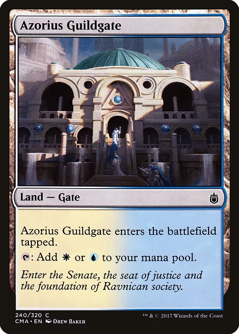 Azorius Guildgate (240) - Commander Anthology
