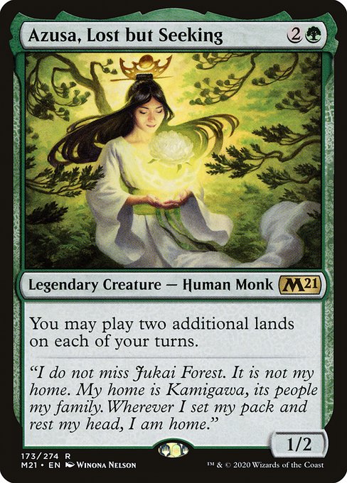Azusa, Lost but Seeking (173) - Core Set 2021