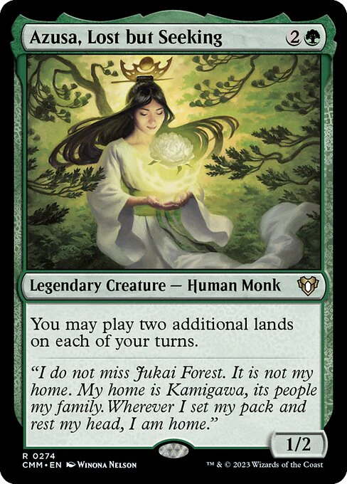 Azusa, Lost but Seeking (274) - Commander Masters