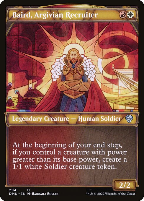 Baird, Argivian Recruiter (294) - SHOWCASE (Foil) - Dominaria United