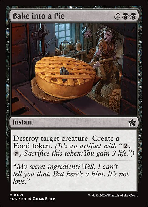 Bake into a Pie (169) (Foil) - Foundations