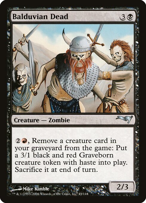 Balduvian Dead (43) - Coldsnap Theme Decks