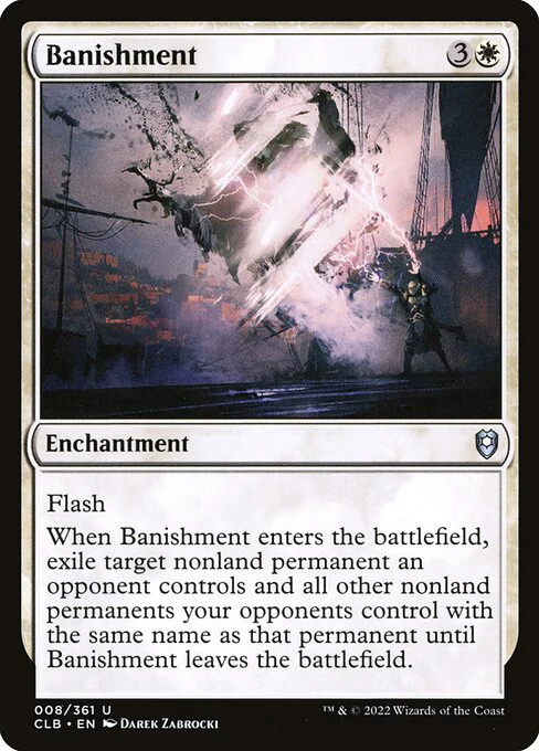 Banishment (8) - Commander Legends: Battle for Baldur's Gate