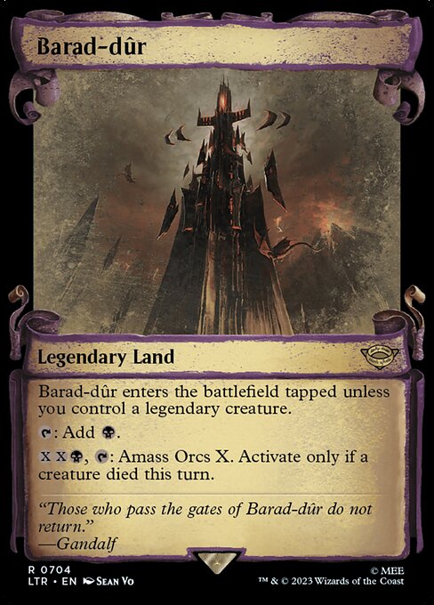 Barad-dûr (704) - SHOWCASE - The Lord of the Rings: Tales of Middle-earth