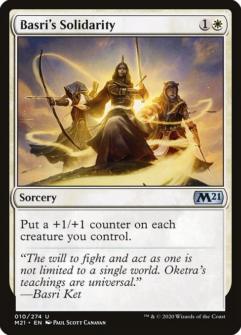 Basri's Solidarity (10) (Foil) - Core Set 2021