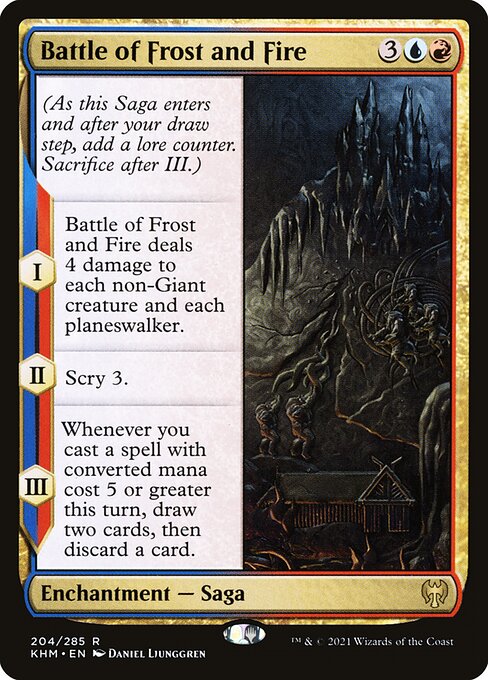Battle of Frost and Fire (204) (Foil) - Kaldheim