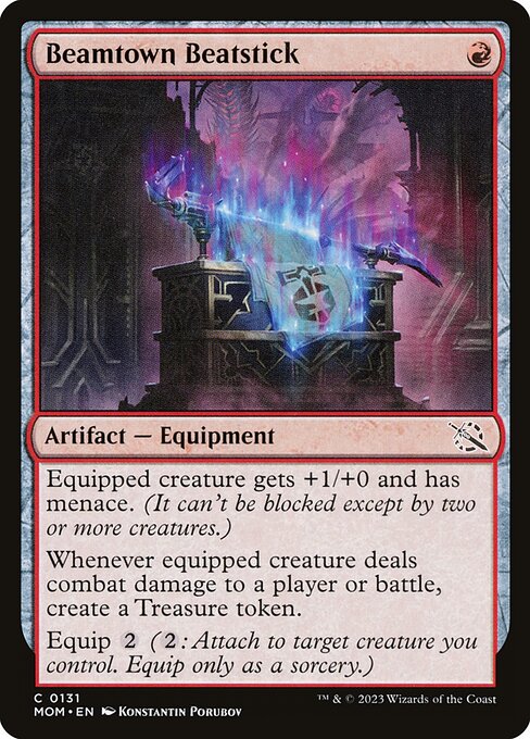 Beamtown Beatstick (131) (Foil) - March of the Machine