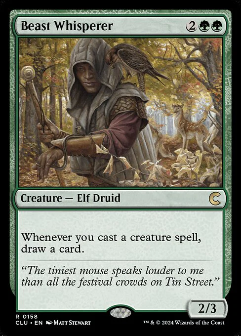 Beast Whisperer (158) - Ravnica: Clue Edition
