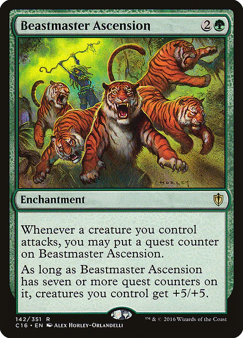 Beastmaster Ascension (142) - Commander 2016