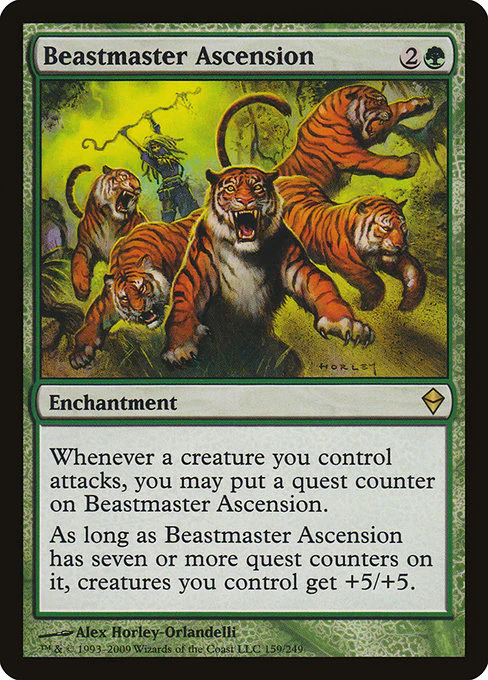 Beastmaster Ascension (159) - Zendikar