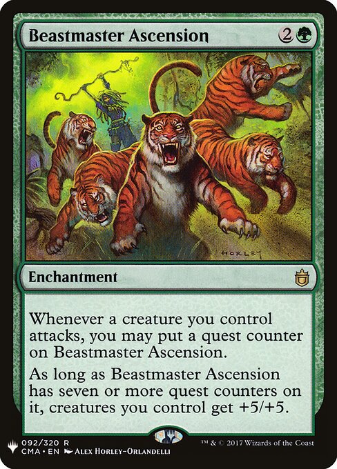 Beastmaster Ascension (CMA-92) - The List