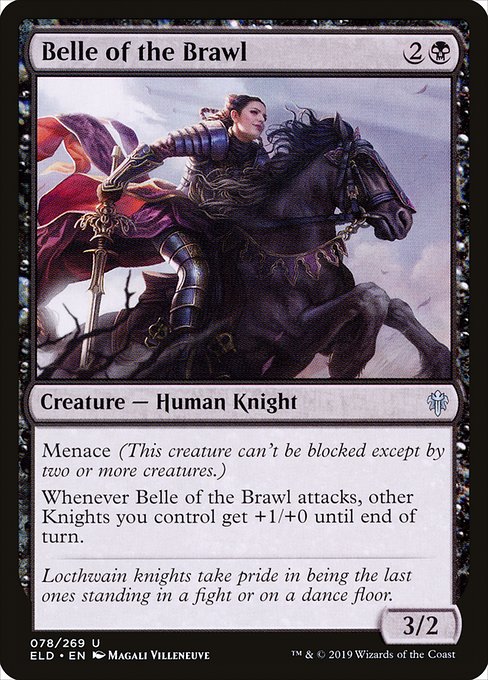 Belle of the Brawl (78) (Foil) - Throne of Eldraine