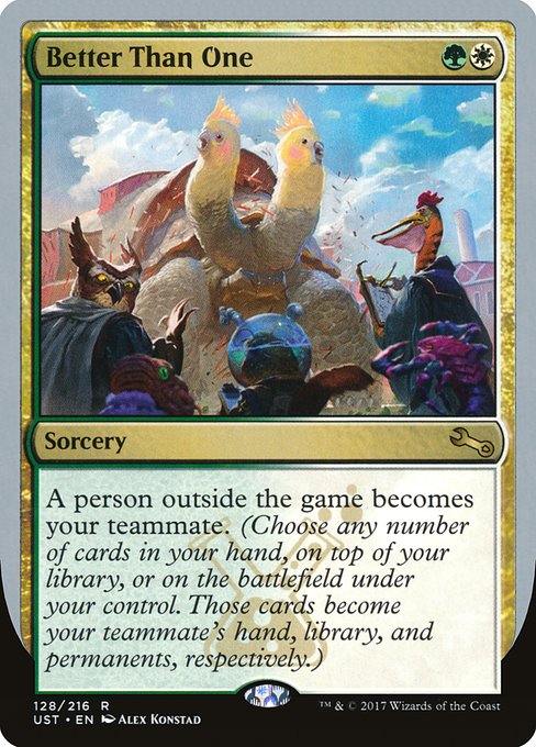 Better Than One (128) (Foil) - Unstable