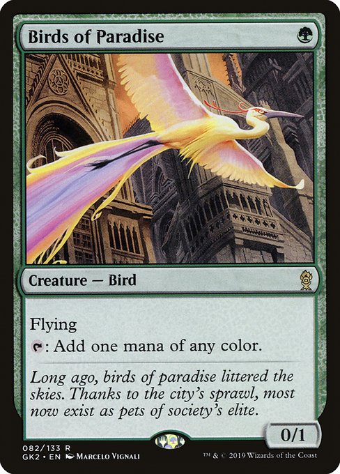 Birds of Paradise (82) (French) - RNA Guild Kit
