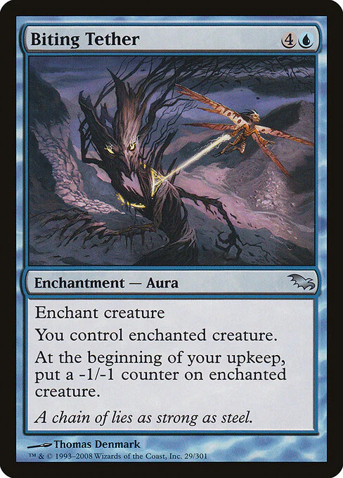 Biting Tether (29) (Foil) - Shadowmoor