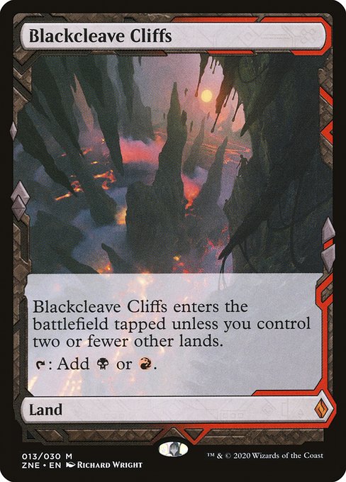 Blackcleave Cliffs (13) (Foil) - Zendikar Rising Expeditions