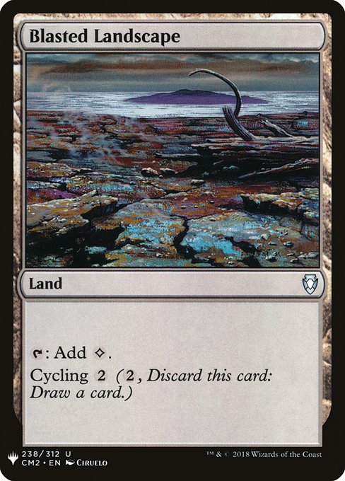 Blasted Landscape (CM2-238) - The List