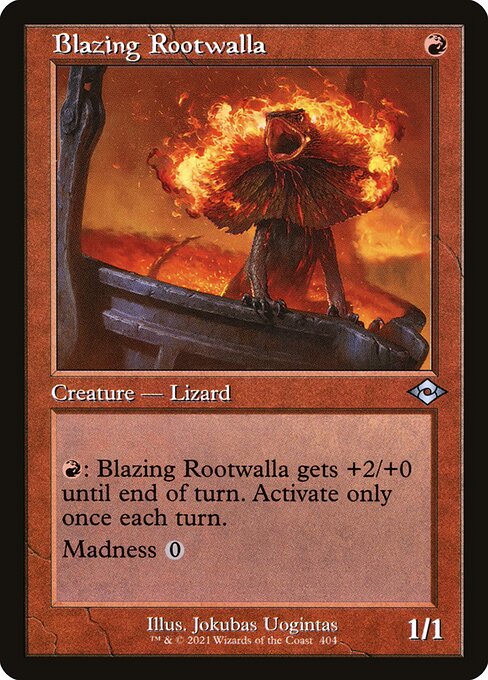 Blazing Rootwalla (404) - Modern Horizons 2