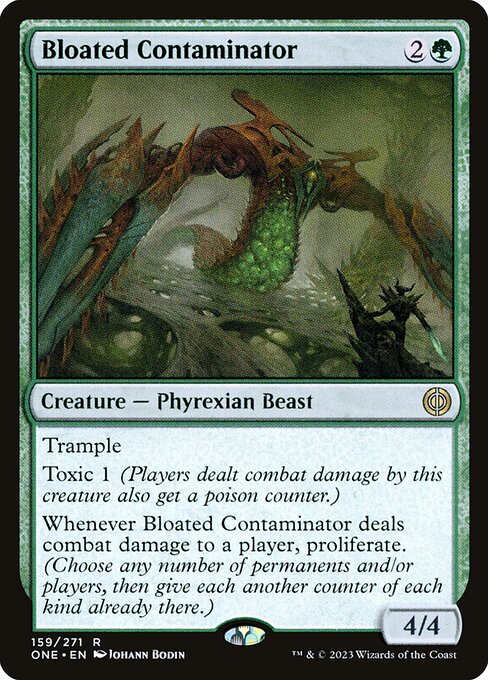 Bloated Contaminator (159) - Phyrexia: All Will Be One