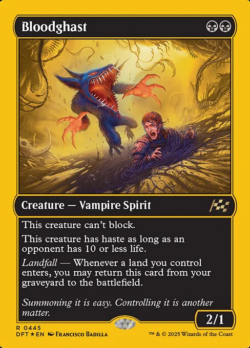 Bloodghast (445) (Foil) - Aetherdrift