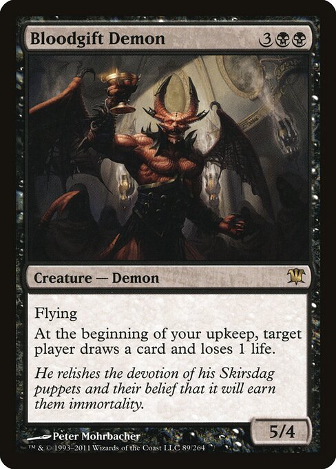 Bloodgift Demon (89) (Foil) - Innistrad