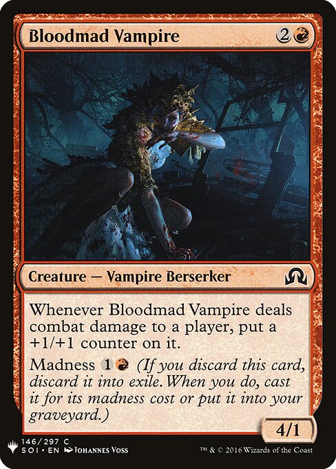 Bloodmad Vampire (SOI-146) - The List