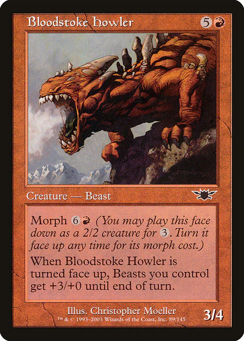 Bloodstoke Howler (89) (Foil) - Legions