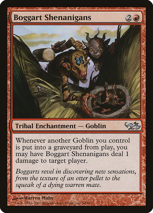 Boggart Shenanigans (54) - Duel Decks: Elves vs. Goblins