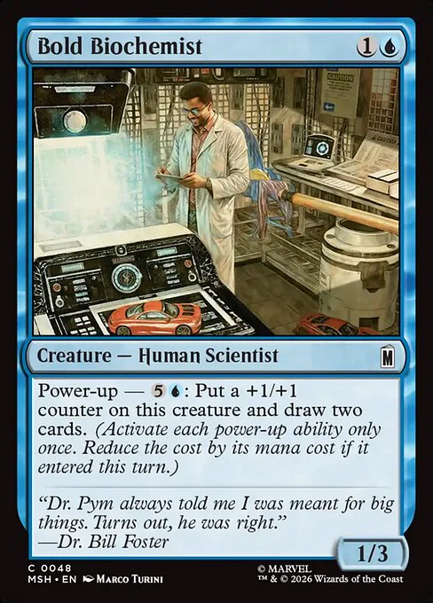 Bold Biochemist (48) (Foil) - Marvel Super Heroes