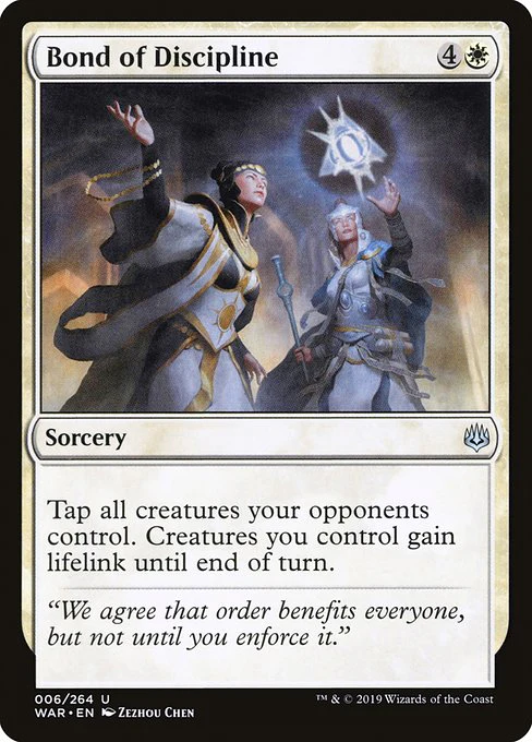 Bond of Discipline (6) - War of the Spark