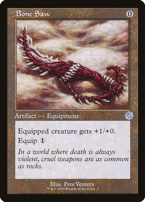 Bone Saw (7) - The Brothers' War Retro Artifacts