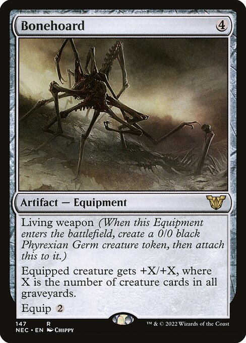 Bonehoard (147) - Neon Dynasty Commander