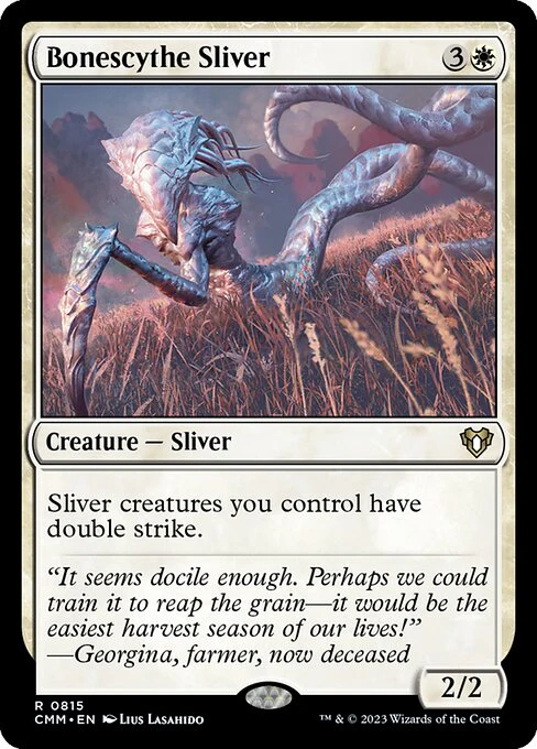 Bonescythe Sliver (815) - Commander Masters