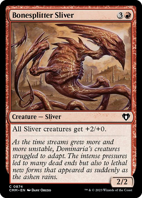 Bonesplitter Sliver (874) - Commander Masters