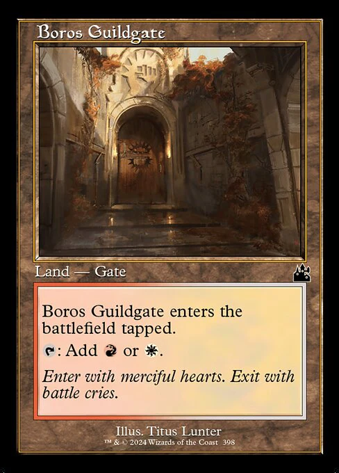 Boros Guildgate (398) - Ravnica Remastered