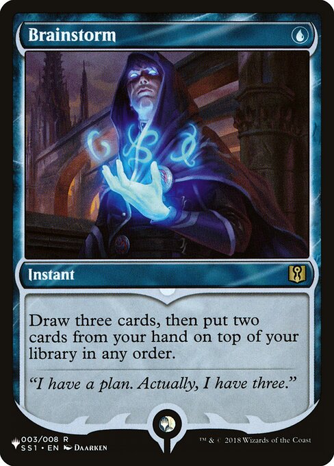 Brainstorm (SS1-3) - The List