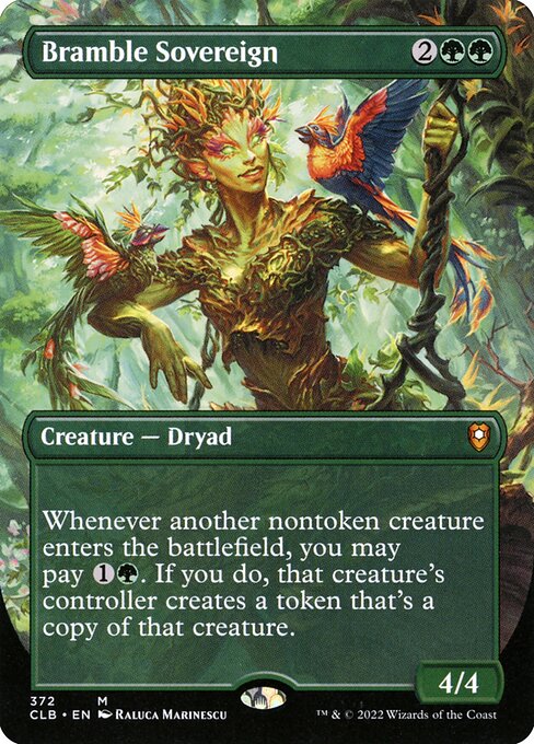 Bramble Sovereign (372) - BORDERLESS - FULL ART - Commander Legends: Battle for Baldur's Gate