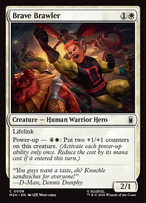 Brave Brawler (8) - Marvel Super Heroes