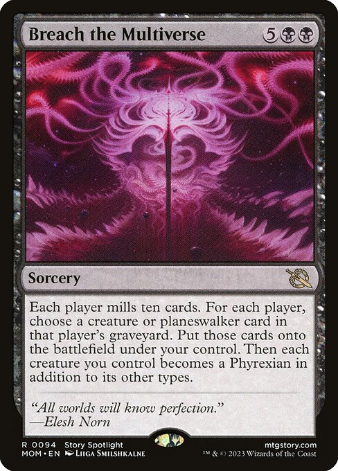 Breach the Multiverse (94) (Foil) - March of the Machine