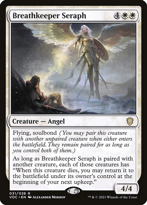 Breathkeeper Seraph (31) - Crimson Vow Commander