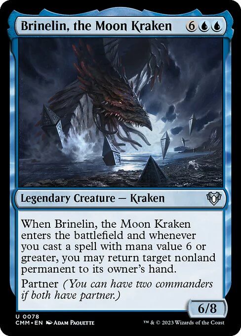 Brinelin, the Moon Kraken (78) - Commander Masters