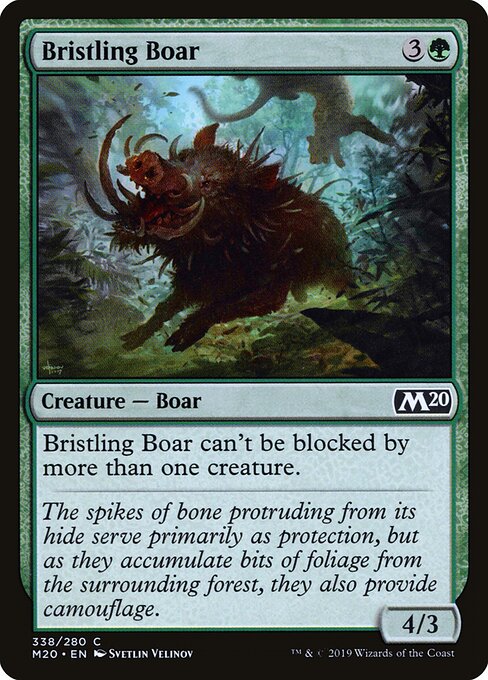 Bristling Boar (338) - Core Set 2020
