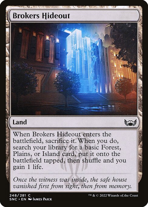 Brokers Hideout (248) (Foil) - Streets of New Capenna