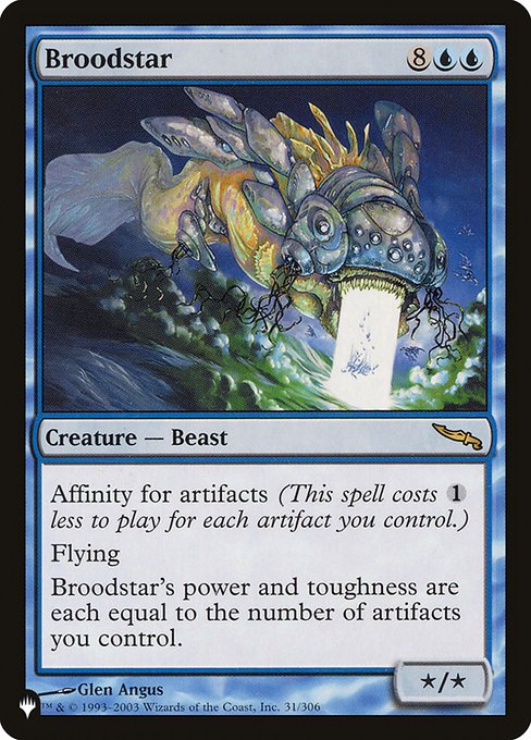 Broodstar (MRD-31) - The List