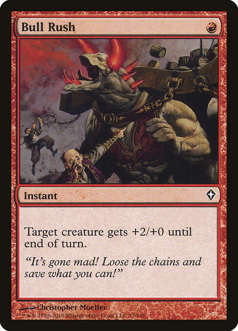 Bull Rush (73) (Foil) - Worldwake