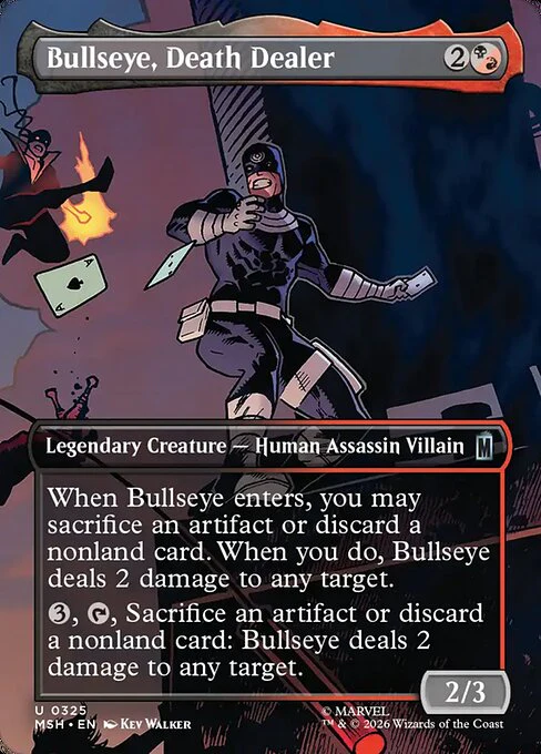 Bullseye, Death Dealer (325) - Marvel Super Heroes
