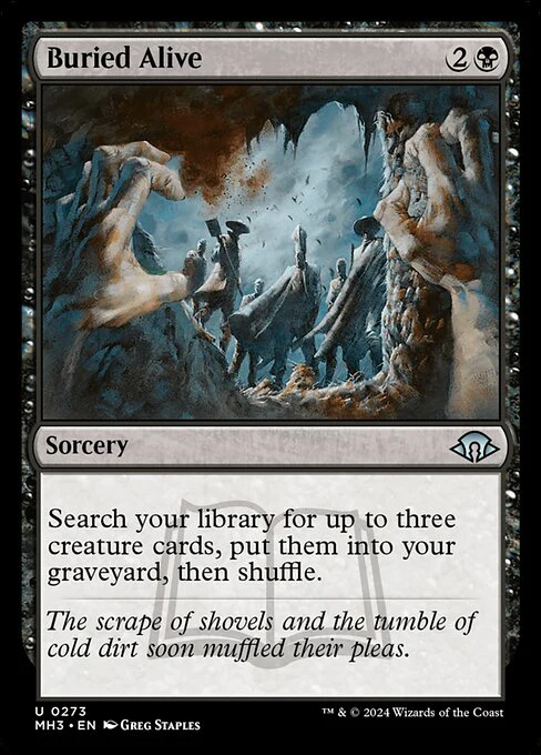 Buried Alive (273) (Foil) - Modern Horizons 3