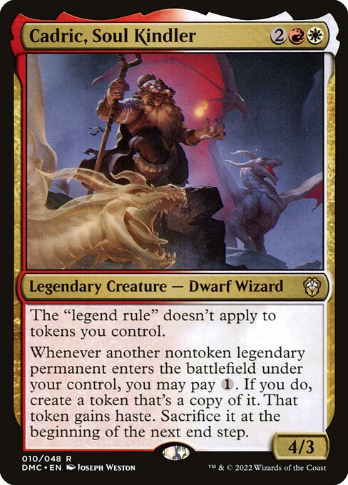 Cadric, Soul Kindler (10) - Dominaria United Commander